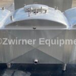 CREPACO 3-COMPARTMENT STAINLESS STEEL INSULATED MIX TANK 150 GALLONS PER COMPARTMENT