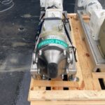 WAUKESHA CHERRY-BURREL MODEL 220-U2 STAINLESS STEEL POSITIVE DISPLACEMENT PUMP