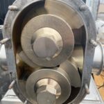 WAUKESHA CHERRY-BURREL MODEL 220-U2 STAINLESS STEEL POSITIVE DISPLACEMENT PUMP