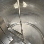 STAINLESS STEEL 1,000 GALLON DOME TOP SLOPE BOTTOM PRESSURE WALL PROCESSOR