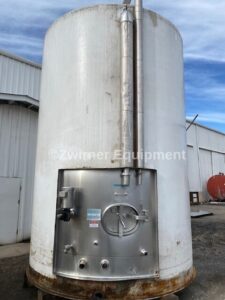 MUELLER 7,000 GALLON REFRIGERATED VERTICAL SILO TYPE STORAGE TANK