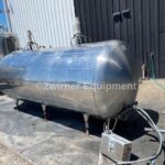 ZERO 1,200 GALLON REFRIGERATED STAINLESS STEEL BULK TANK