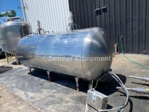 ZERO 1,200 GALLON REFRIGERATED STAINLESS STEEL BULK TANK