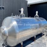 ZERO 1,200 GALLON REFRIGERATED STAINLESS STEEL BULK TANK