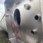 WALKER 6,000 GALLON REFRIGERATED VERTICAL SILO TYPE STORAGE TANK