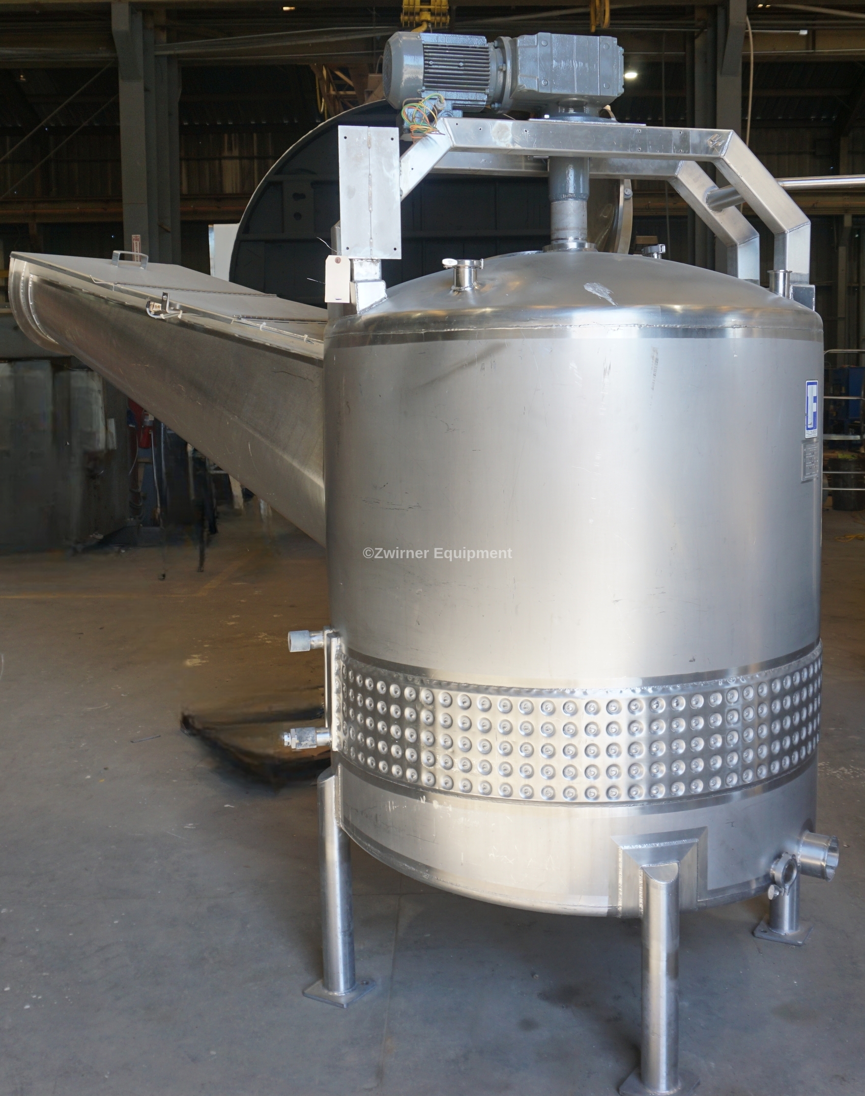 stainless steel tanks and equipment dimple jackets