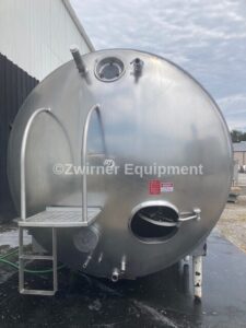6,000 GALLON REFRIGERATED HORIZONTAL CYLINDRICAL STORAGE TANK