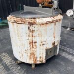 100 GALLON STAINLESS STEEL ATMOSPHERIC JACKETED PROCESSOR