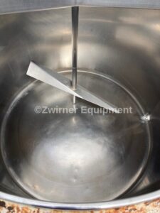 100 GALLON STAINLESS STEEL ATMOSPHERIC JACKETED PROCESSOR