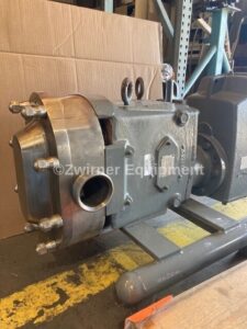 WAUKESHA CHERRY BURRELL MODEL 060U2 STAINLESS STEEL POSITIVE DISPLACEMENT PUMP