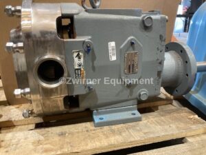 WAUKESHA CHERRY BURRELL MODEL 060 U2 2009 STAINLESS STEEL POSITIVE DISPLACEMENT PUMP