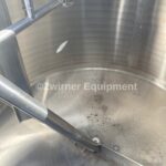 STAINLESS STEEL DOME TOP DISH BOTTOM PRESSURE WALL PROCESSOR