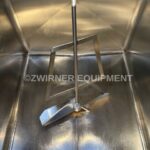 3 COMPARTMENT STAINLESS STEEL SINGLE WALLED MIX TANK