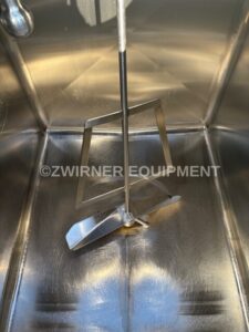 3 COMPARTMENT STAINLESS STEEL SINGLE WALLED MIX TANK