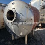 1,000 GALLON ASEPTIC JACKETED HORIZONTAL TANK