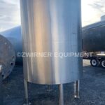 1,000 GALLON STAINLESS STEEL OPEN TOP, DISH BOTTOM PROCESSOR
