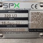 NEW SPX 320U3 STAINLESS STEEL POSITIVE DISPLACEMENT PUMP