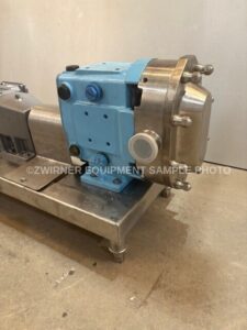 WAUKESHA CHERRY-BURRELL MODEL 030 U2 STAINLESS STEEL POSITIVE DISPLACEMENT PUMP