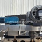 2,000 GALLON BRIDGE AND COVER TOP SHALLOW CONE BOTTOM STAINLESS STEEL INSULATED MIX TANK