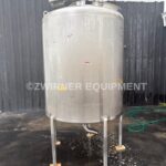 1,000 GALLON T316 STAINLESS STEEL SINGLE SHELL MIX TANK