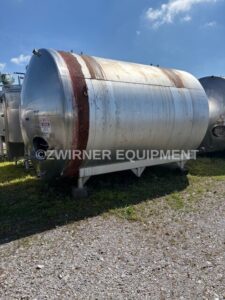 5,000 GALLON INSULATED HORIZONTAL CYLINDRICAL STORAGE TANK