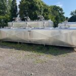 4 COMPARTMENT STAINLESS STEEL INSULATED MULTI TANK, 500 GALLONS PER COMPARTMENT