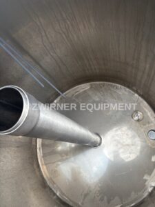 300 GALLON STAINLESS STEEL VERTICAL FLAT BOTTOM SINGLE SHELL TANK