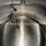 2,000 GALLON STAINLESS STEEL VERTICAL SINGLE SHELL MIX TANK