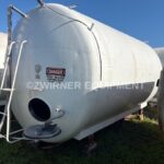5,000 GALLON STAINLESS STEEL HORIZTONTAL CYLINDRICAL REFRIGERATED TANK