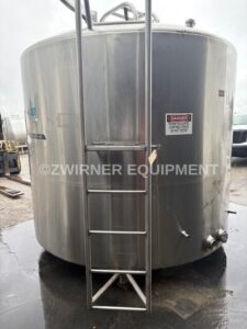 2,000 GALLON DOME TOP SLOPE BOTTOM PRESSURE WALL PROCESSOR