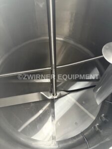 2,000 GALLON DOME TOP SLOPE BOTTOM PRESSURE WALL PROCESSOR