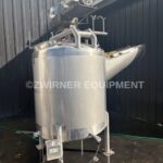 500 GALLON STAINLESS STEEL SINGLE SHELL CHOPPER TANK