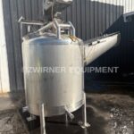 500 GALLON STAINLESS STEEL SINGLE SHELL CHOPPER TANK