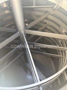 500 GALLON STAINLESS STEEL SINGLE SHELL CHOPPER TANK