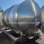 5,000 GALLON 316L STAINLESS STEEL SINGLE SHELL STORAGE TANK