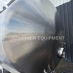 8,000 GALLON 316L STAINLESS STEEL SINGLE SHELL STORAGE TANK