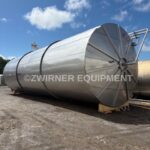 50,000 GALLON STAINLESS STEEL SINGLE SHELL VERTICAL STORAGE TANK