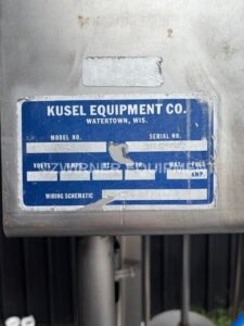 10 ROW PNEUMATIC CHEESE PRESS