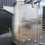 2,000 GALLON 316L STAINLESS STEEL PRESSURE WALL BUTTER MELTER