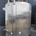 2,000 GALLON 316L STAINLESS STEEL PRESSURE WALL BUTTER MELTER
