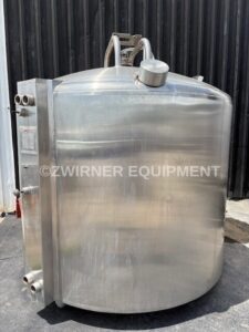 1,300 GALLON DOME TOP, REVERSE DISH BOTTOM, PRESSURE WALL PROCESSOR