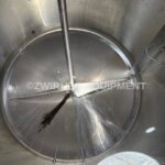 2,000 GALLON STAINLESS STEEL VERTICAL SINGLE SHELL TANK