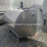 800 GALLON STAINLESS STEEL REFRIGERATED BULK TANK