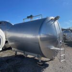 3,000 ALL STAINLESS STEEL REFRIGERATED HORIZONTAL CYLINDRICAL STORAGE TANK