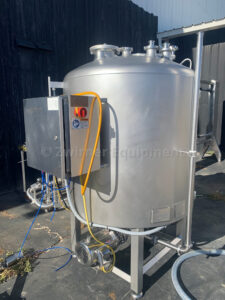 250 GALLON DOME TOP SHALLOW CONE BOTTOM PRESSURE WALL PROCESSOR