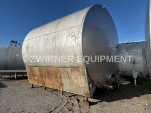 12,000 GALLON SINGLE SHELL HORIZONTAL CYLINDRICAL STORAGE TANK