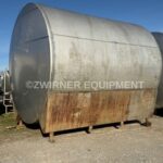 12,000 GALLON SINGLE SHELL HORIZONTAL CYLINDRICAL STORAGE TANK