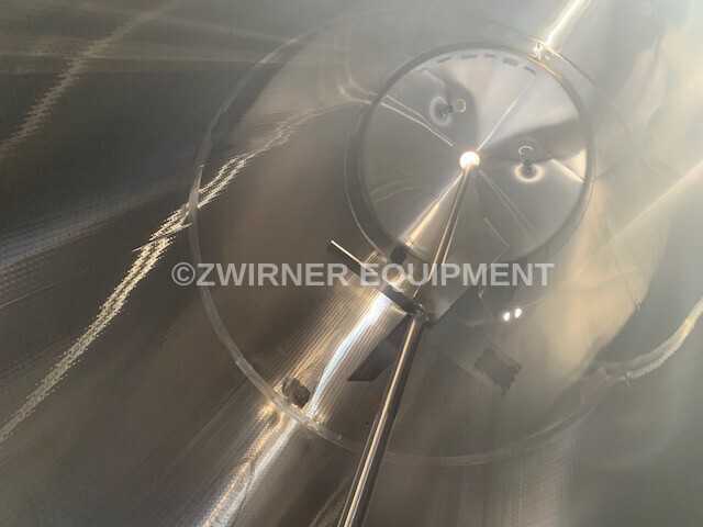 12,000 GALLON CONE BOTTOM REFRIGERATED VERTICAL SILO TYPE STORAGE TANK