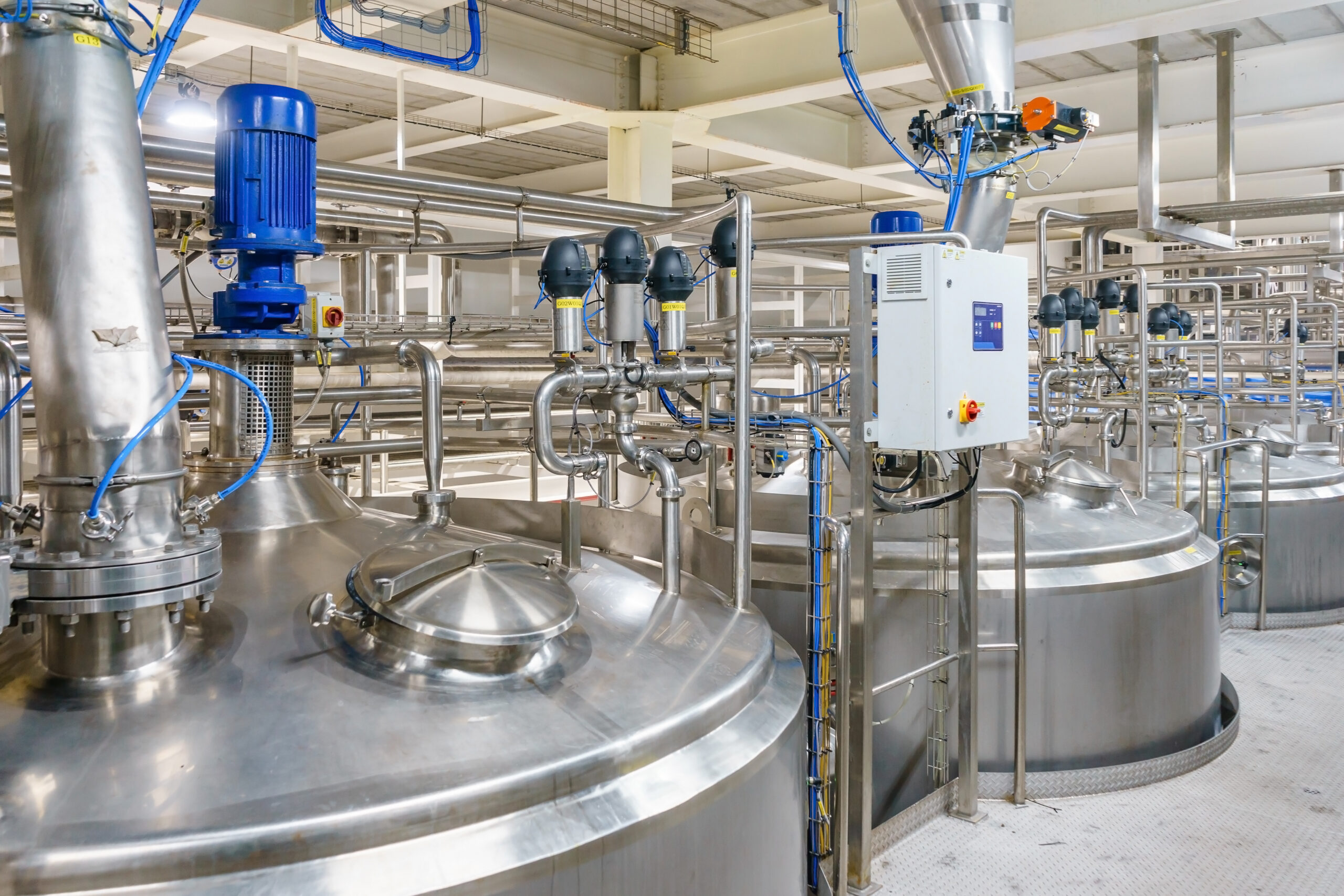 inside pharmaceutical manufacturing plant