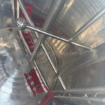 2,000 GALLON STAINLESS STEEL DOME TOP, DISH BOTTOM, PRESSURE WALL PROCESSOR